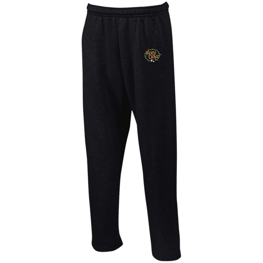 Kozy Dayz Open Bottom Sweatpants with Pockets