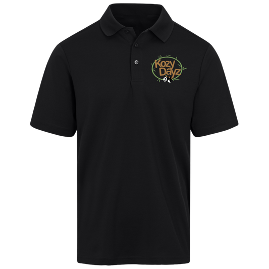 Kozy Dayz CrownLux Mens Plaited Polo